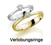 Ringe für die Verlobung